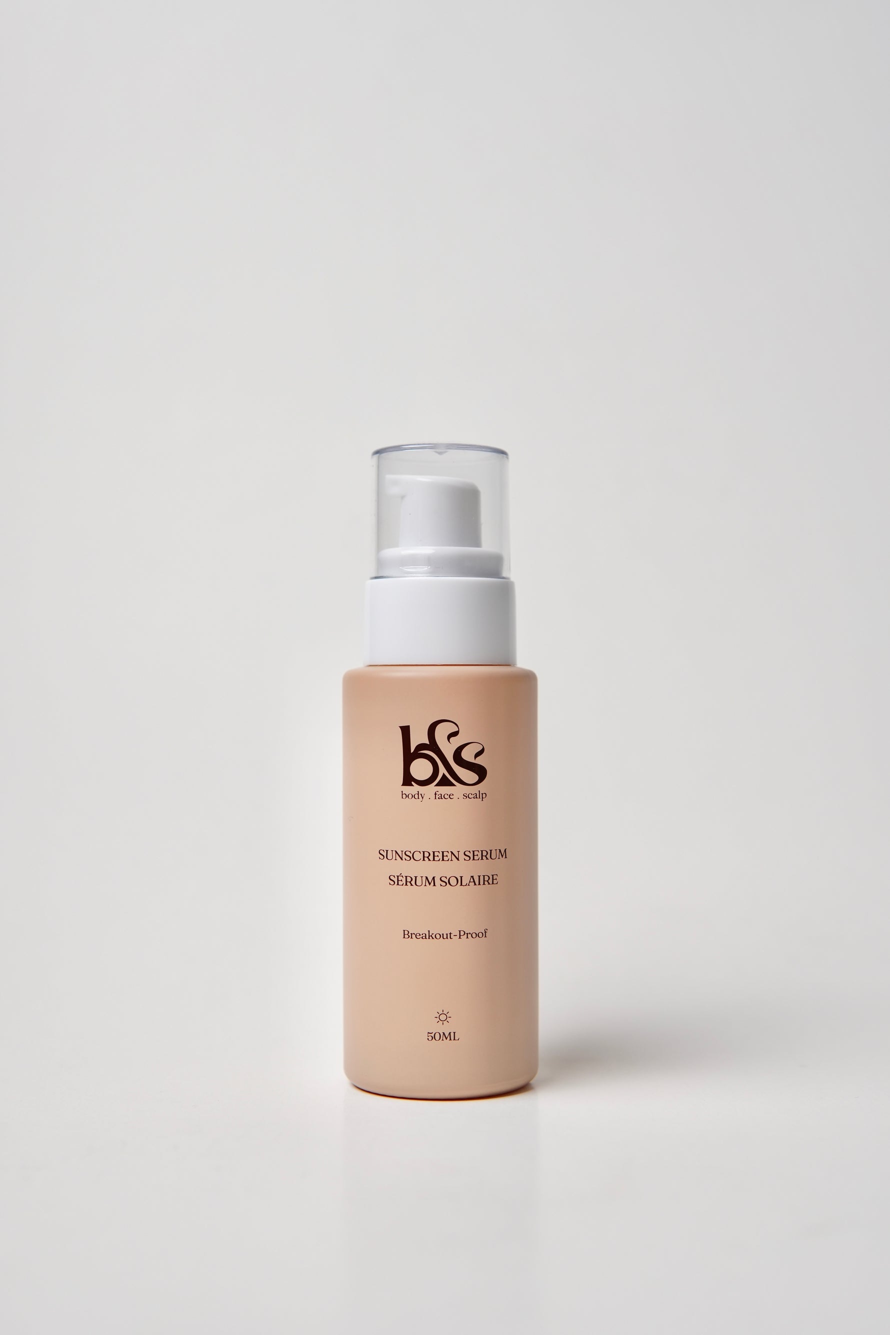 Body Face Scalp Sunscreen Serum lightweight daily SPF 50