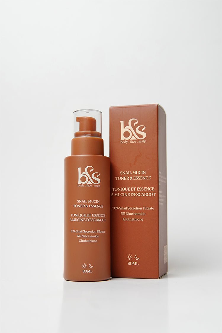 Snail Mucin Toner & Essence - Body Face Scalp