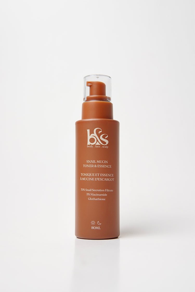 Snail Mucin Toner & Essence - Body Face Scalp